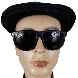 SHARKEYES  BLACK AVIATOR   SUNGLASSES  NSPORT2